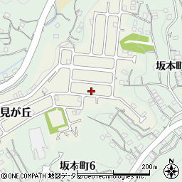 神奈川県横須賀市逸見が丘17-5周辺の地図