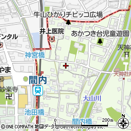 愛知県春日井市牛山町311周辺の地図