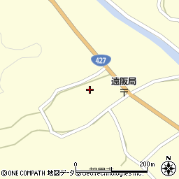 兵庫県丹波市青垣町山垣1737周辺の地図