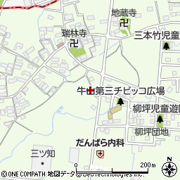 愛知県春日井市牛山町1304周辺の地図