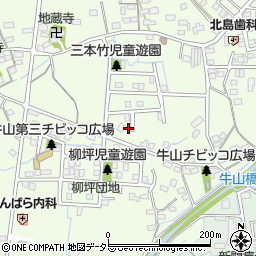 愛知県春日井市牛山町1988-52周辺の地図