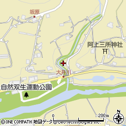 京都府船井郡京丹波町坂原川原周辺の地図