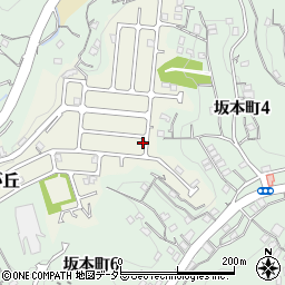 神奈川県横須賀市逸見が丘17-19周辺の地図