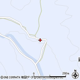 兵庫県丹波市青垣町稲土985周辺の地図