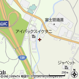 静岡県富士宮市山宮2469周辺の地図