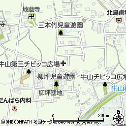 愛知県春日井市牛山町1991周辺の地図