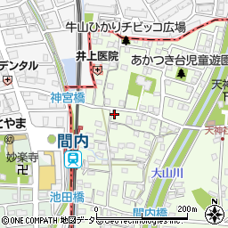 愛知県春日井市牛山町309周辺の地図