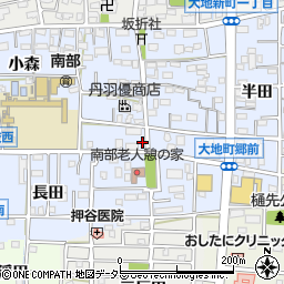 愛知県岩倉市大地町郷内26周辺の地図