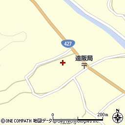 兵庫県丹波市青垣町山垣1736-1周辺の地図