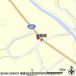 兵庫県丹波市青垣町山垣1728周辺の地図