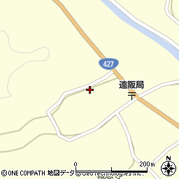 兵庫県丹波市青垣町山垣1740周辺の地図