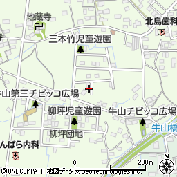 愛知県春日井市牛山町1988-51周辺の地図