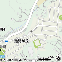 神奈川県横須賀市逸見が丘2-2周辺の地図