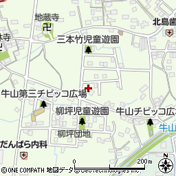 愛知県春日井市牛山町2074-3周辺の地図