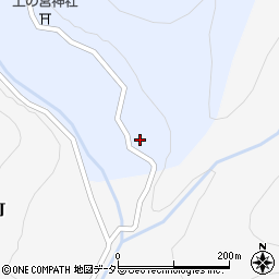 京都府京都市左京区久多上の町232周辺の地図