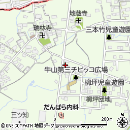 愛知県春日井市牛山町1306周辺の地図