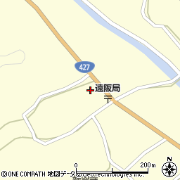 兵庫県丹波市青垣町山垣1732周辺の地図