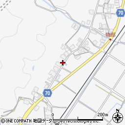兵庫県朝来市物部755周辺の地図