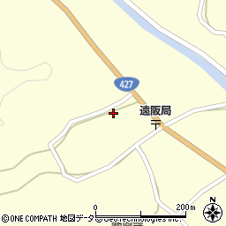 兵庫県丹波市青垣町山垣1736周辺の地図
