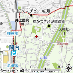 愛知県春日井市牛山町326周辺の地図