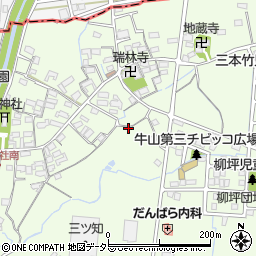 愛知県春日井市牛山町1330周辺の地図