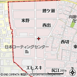 愛知県岩倉市北島町トウカン周辺の地図
