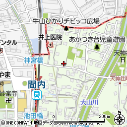 愛知県春日井市牛山町306-3周辺の地図