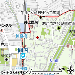 愛知県春日井市牛山町306周辺の地図