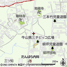 愛知県春日井市牛山町1325周辺の地図