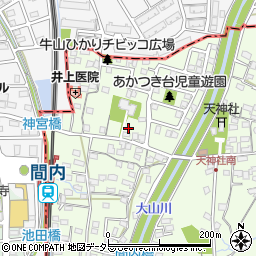愛知県春日井市牛山町326-4周辺の地図