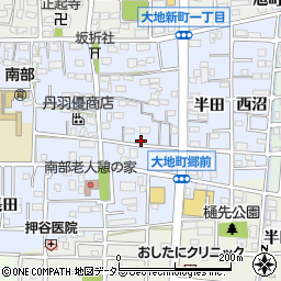 愛知県岩倉市大地町郷内1254周辺の地図