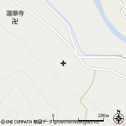 京都府南丹市美山町長谷湯ケ谷33周辺の地図