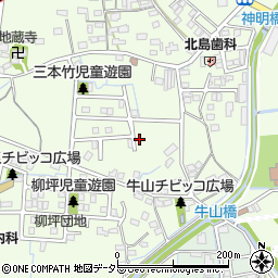 愛知県春日井市牛山町1988-48周辺の地図