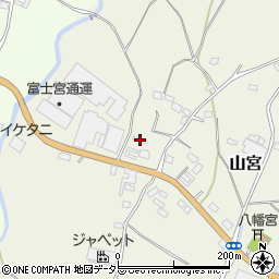 静岡県富士宮市山宮2689周辺の地図