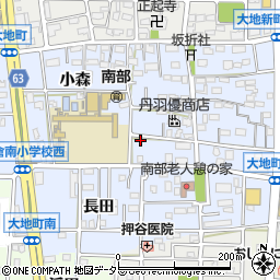 愛知県岩倉市大地町郷内32周辺の地図
