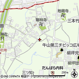 愛知県春日井市牛山町1334周辺の地図