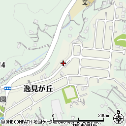 神奈川県横須賀市逸見が丘2-7周辺の地図