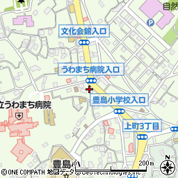 千年屋うなぎ店周辺の地図