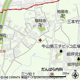 愛知県春日井市牛山町1335周辺の地図