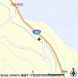 京都府南丹市美山町長尾（藤原）周辺の地図