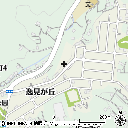 神奈川県横須賀市逸見が丘2-6周辺の地図