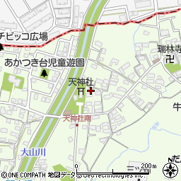 愛知県春日井市牛山町430周辺の地図