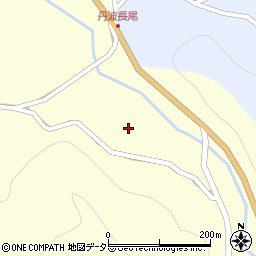 京都府南丹市美山町長尾薮ノ元周辺の地図