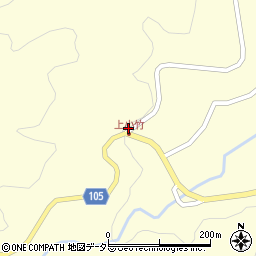 島根県安来市伯太町上小竹919周辺の地図
