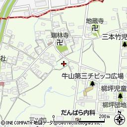 愛知県春日井市牛山町1336周辺の地図
