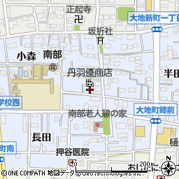 愛知県岩倉市大地町郷内1165周辺の地図