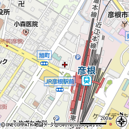 日通彦根支店ビル周辺の地図