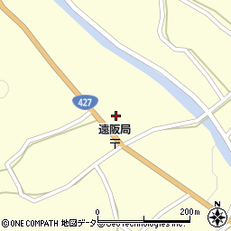 兵庫県丹波市青垣町山垣1204-2周辺の地図