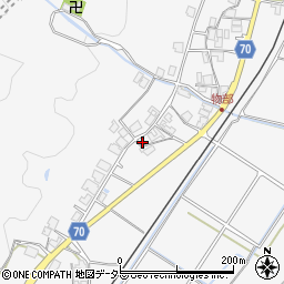兵庫県朝来市物部879周辺の地図