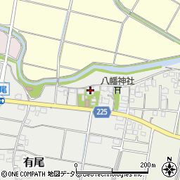 明楽寺周辺の地図